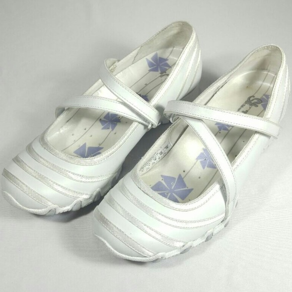 skechers white mary janes